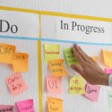how to make yourself do school work Sticky notes on a "To do" list